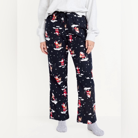 🆕 Old Navy Women’s Mid-Rise Flannel Pajama Pants PJ Sleep Bottoms S 4-6 - Picture 3 of 15